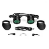 Lunettes extérieures télescope de pêche Ultra léger Film vert Portable HD faible Vision nocturne lunettes pour accessoires