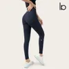 Yoga mulheres al calças push ups leggings de fitness macio cintura alta hip elevador elástico t-line calças esportivas com logotipo