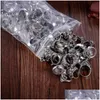 Band Rings Mixed 20Pcs Top-Quality Gothic Punk Assorted Wholesale Lots Skl Style Bikers Mens Vintage Tibetan Drop Delivery Jewelry Ri Dhjuf