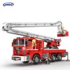 Lepin Blokken Xingbao 03028-03031 Stad Watertank Ladder Brandweerwagen Model Kinderen Puzzel Assembleren Kleine Deeltjes Gebouw Drop Deliv Ote4D