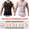 Canotte da uomo Canottiere da uomo sexy trasparenti senza maniche Top Fitness Abbigliamento da palestra Bodybuilding Maglia trasparente Canottiera traspirante