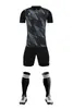 Uniforme da calcio personalizzata della squadra Set maglie vuote Stampa numero Nome Maglia da calcio da allenamento traspirante per adulti ad asciugatura rapida 240122