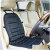 Car Seat Covers Ers 160G Heated Chair Cushion Styling Winter Pad Cushions Flat Cloth Veet Er For Cars Van Home Drop Delivery Automobil Ot1Bm
