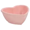 Dinnerware Sets Ramekins Heart Shaped Bowls Ceramic Sauce Dish Seasoning Dishes Sushi Dipping Bowl Salad Fruit Containers Serving