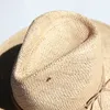 ins Design Chain Beach Hats For Women Summer Raffia Sun Hat Ladies Fashion Straw Panama Hat High Designer Custom Hat Wholesale 240127