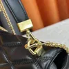 2024 8A Mirror Quality Go-14 Lambskin Leather Designer Luxury Shoulder Bag Woman Handbag Äkta Crossbody Chain Bags M23689
