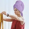 Towel Microfiber Hair Women Soft Towels Shower Cap Dry Quick Drying For Lady Turban Head Girl