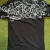 Męskie koszule 2024 Y2K 90S Retro krótkie rękawowe koszula ciemna ulica Hip Hip Hop Punk zaokrągleniu