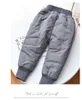 Barn jeans tidsbegränsade pojkar kläder tjockare vinter varm kashmir barn byxor vilda små fötter 1-6y 240123
