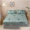 Conjuntos de cama Design de moda Folha de cama na moda Protetor de colchão doméstico Poeira Er Colcha antiderrapante com fronha Top F0087 21031 Dhlmp