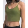 Lu Align Donna Abbigliamento Fitness Palestra Top Reggiseno sportivo Intimo da donna Jogging all'aperto Sport Scollo a V Lingerie Jogger Lemon Lady Gry Sports Girls