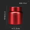 Storage Bottles Creative Aluminum Alloy Sealed Tea Caddy Portable Travel Mini Jar Household Food Metal Box Container Home Decor