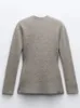 Mode Einreiher Solide Gestrickte Strickjacken Frauen V-ausschnitt Langarm Dünne Dünne Pullover Herbst Winter Weibliche Warme Mantel 240123