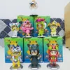 Digimon Adventure Q Version Doll Blind Box Mystery Lucky PVC Statue Anime Figure Model Collection Decoration Dolls Toy Gifts 240126