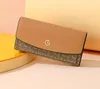 Lange Designer-Geldbörsen für Damen, schlichter Druck, Clutch-Taschen, weiches Leder, personalisierte Geldbörse mit Foto, faltbare Geldbörse mit großem Fassungsvermögen für Handy, kleine Handtasche