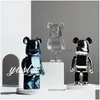 Dekorative Objekte Figuren 26 cm Überzug Bearbricklys 400 Statue Gewalt Bär Skulptur Figur Dekoration Bücherregal Wohnzimmer Ho Dhbti