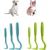 Abbigliamento per cani 3 Pz/set Pet Dispositivo di Rimozione Delle Pulci Gancio Gatto Tick Pinzetta Estrattore Morsetto Accessori Gattino Cucciolo Forniture di Strumenti