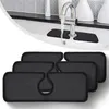 Masa Paspasları 4pcs Mutfak Lavabo Mat Emici Yıkanabilir Backsplash Koruma Sıçrama Su Yakalayıcı Pad Damla Koruyucu Yemek Kurutma Tezgahı Tezgah