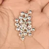 MUUNN 100 pièces 3.8-6.4mm perles fendues en tungstène matériau de liaison à la mouche perles de tungstène multicolores pour la pêche à la mouche 240119