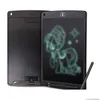 Tavolette grafiche Penne Ding Tablet Lavagna LCD da 12 pollici Pad per scrittura a mano elettronica Thin Mes Sketch Regalo per bambini Arcobaleno Sn Drop Deliv Otcmv