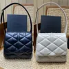 Designer bag 10A Retro Mirror Quality Designers Small Hobo Bags 24cm Luxuries Womens Real Leather Lambskin Quilted Flap Bag Clutch Purse Shoulder handbag