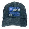 Bollmössor Vänner Don't Let Sell the Baseball Cap Peaked Capt Sport Unisex Outdoor Custom Cardano Coin Ada Cryptocurrency Hats