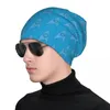 Berets Science Blue Knit Hat Trucker Caps Caps Black For Men Women's