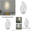 Lampes murales Applique moderne Chevet Lampe de lecture Luminaire Monté Drop Livraison Lumières Intérieur DHXG4
