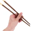 Kitchen Storage 5 Pairs Chopsticks Chicken Wing Chinese Noodle Boutique Wood Frying Cooking Wooden