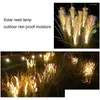 Lawn Lamps Solar Garden Lights Powered Flower Outdoor Decorative Flowers Dusk To Dawn For Patio Walkway Yard Drop Delivery Lighting Dhzye