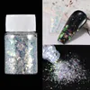 Nail Glitter Netto 10g Holografische Hexagon Art Poeder Aurora Zeemeermin Pailletten Vlokken Sparkly Spangle Pailetten Decoratie