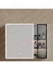 Robinets de lavabo de salle de bain Combinaison d'armoire en plaque de pierre Moderne Minimaliste Intégré Style Crème Personnalisation Table de lavage Piscine