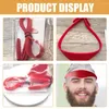 Pinces à cheveux 2 pièces, bandeau en Silicone, outils de guidage de coupe, modèle de rasage pour hommes, coupe fondu