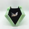 20 nouveaux sacs de dîner en acrylique turquoise, sac à main simple à bandoulière, sac de boîte à robe 240207