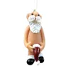 Décorations de Noël 1pcs Résine Funny Naked Santa Claus Pendentif Noël Mâle Femme Arbre Decora 2022 Année Fête pour la décoration de la maison Drop de Dhnw3