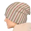 Berets 19/20 Cricket Stripes Knit Chapéu Militar Tático Bonés Chapéus de Festa Mulheres Homens