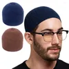 Berets Islamic Ramadan Jewish Homme Hat Men's Wrap For Head Acrylic Fiber