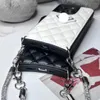 S Designers Women's Trendy Plaid Phone Case iPhone 14 13 12 11 Pro Max X Xs Xr Plus Classic Black and White