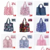 Storage Bags Large Capacity Tote Shop Waterproof Foldable Reusable Bag Eco Friendly Mti Styles Mixed Wholesale Drop Delivery Home Ga Dh0Ls