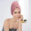 Towel Microfiber Hair Women Soft Towels Shower Cap Dry Quick Drying For Lady Turban Head Girl