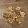 Candle Holders 1PC Lotus Desktop Ornament Advent Holder Butter Lamp Candlestick Drop