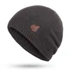 Beanie/Skull Caps Winter Esdoornblad Hoed Heren Gebreide Wollen Mutsen Heren Hiphop Cap Caps Skullies Hoeden Voor Vrouwen Skullies Motorkap Unisex Cap YQ240207