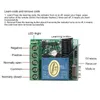 Controladores remotos DC 12V Módulo de relé de canal único Universal Wireless Switch RF Receiver 1 Controlador