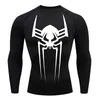 Camisa de compresión para hombre Camiseta de manga larga Protección solar Segunda piel Transpirable Secado rápido Rashgarda Tops Sports Man 2099 Tees 240202