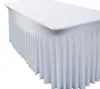 Table Cloth The Wedding Stretch Long Bar El Bedding Decoration For Party