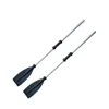 2 pezzi staccabile kayak da pesca bordo barca rafting pagaia asta in lega di alluminio stand up surf remi per canoa gonfiabile Sup 240127