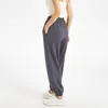Women Yoga Mid-Rise Oversized Jogger With Pocket Ladies Quickly Dry Drawstring Running Sports Sweatpants Trousers Jogger Girls Gym Fitness