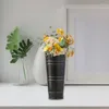 Vases Metal Decorative Vase Umbrella Stand Bucket Modren Vintage Floor Lliving Room Organizer