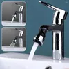 Bathroom Sink Faucets Faucet Splash Head Extender Anti Sprinkler Universal Rotating Water Saving Filter Accessories