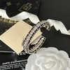 Bracciali Donna Bracciale Fashion Designer di marca Lettera C Placcato oro reale Rame Bracciale in ottone Donna Gioielli da sposa Regali d'amore Timbro posteriore B326